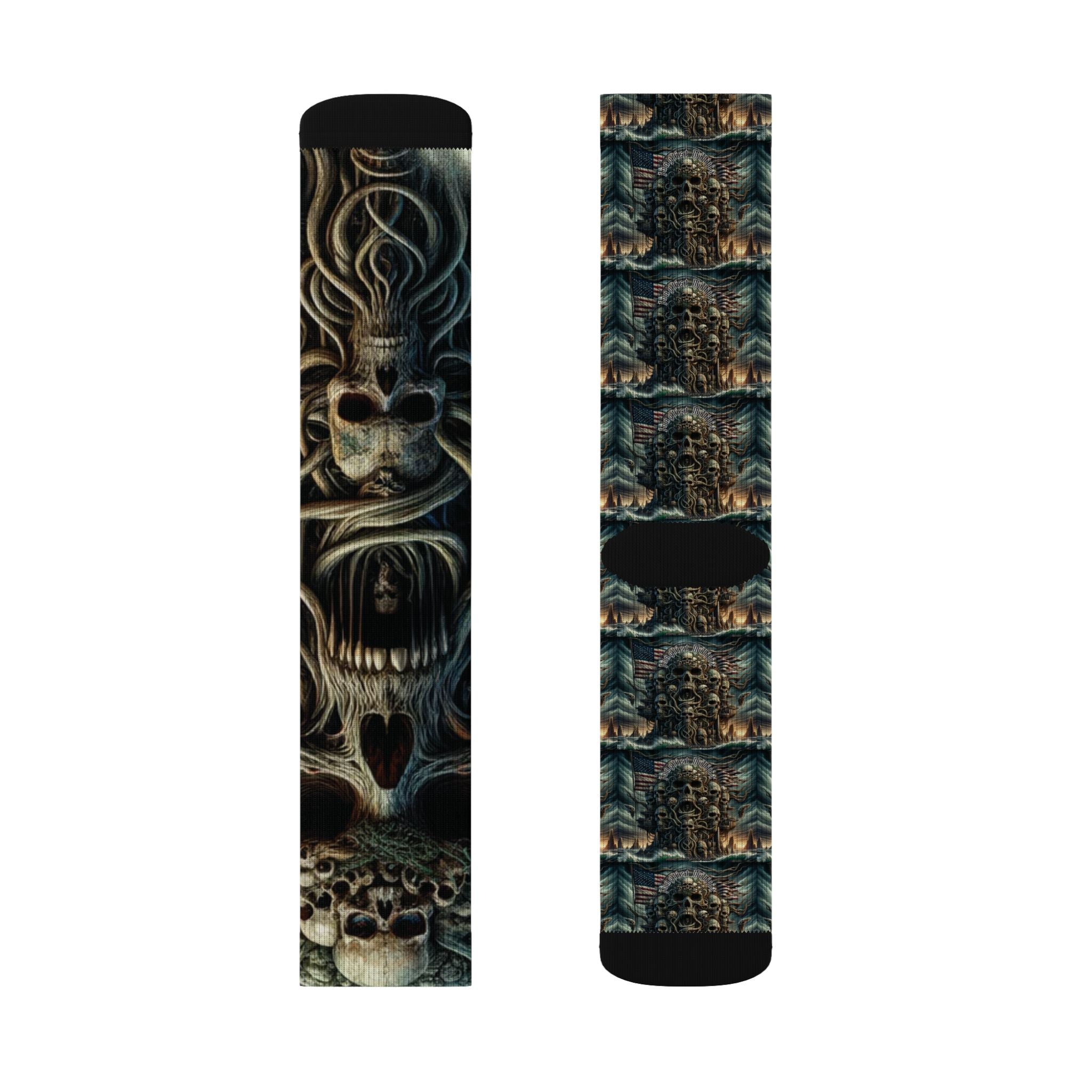 Ghosts of War Sublimation Socks- Unisex-Junglist Militia