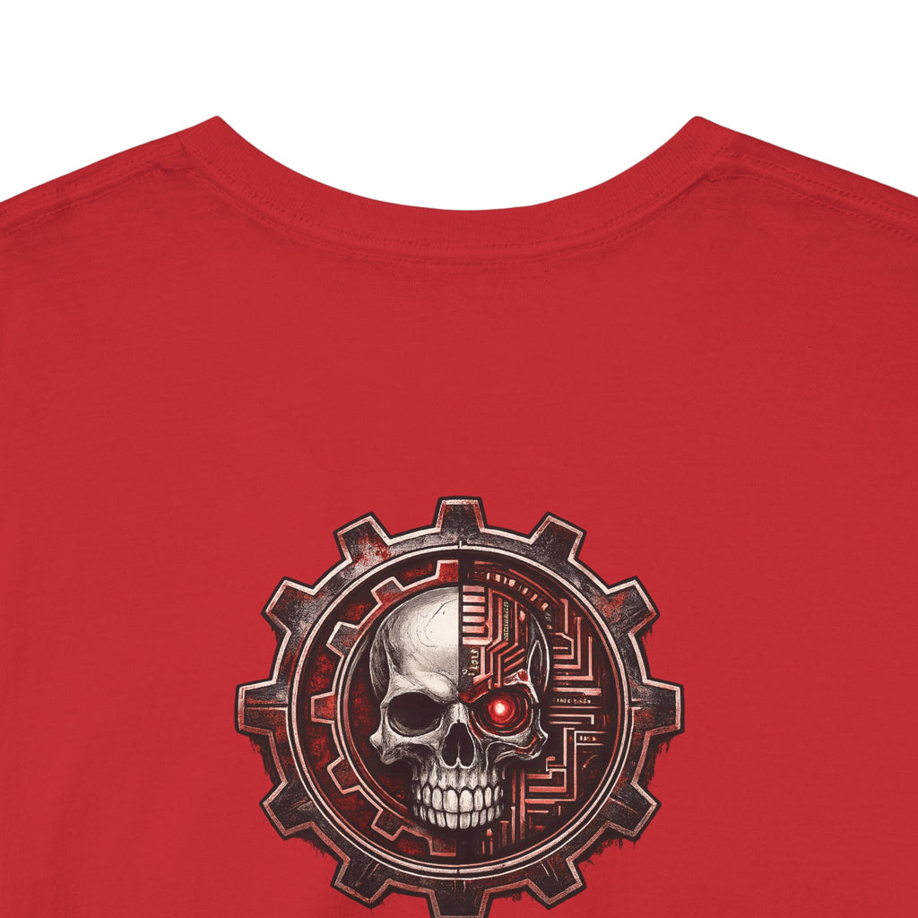 NEURODEMONIC - dnb hardstyle jungle techno trapcore metalcore Graffiti Skull Tee — Gildan Graphic Shirt